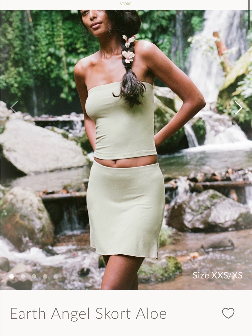 Earth Angel Skort Aloe -INDIGO LUNA- xs - Picture 8 of 9